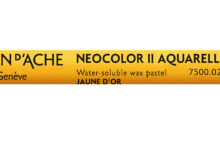 Caran d'Ache Neocolor II 020 - Golden Yellow - Wax Pastel