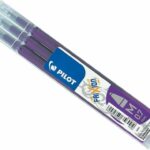 Pilot Frixion Pen Refills Medium 0.7mm Violet set of 3