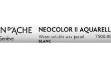 Caran d'Ache Neocolor II 001 - White - Wax Pastel