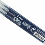 Pilot Frixion Pen Refills Medium 0.7mm Black set of 3