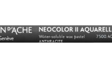Caran d'Ache Neocolor II 409 - Charcoal Grey - Wax Pastel