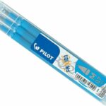 Pilot Frixion Pen Refills Medium 0.7mm Light Blue set of 3