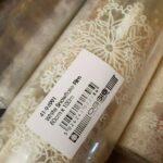 Oasis White Snowflake Film (80cm x 10M) Folded Cellophane Wrap - Versatile & Recyclable