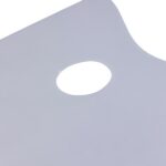 Jakar Palette, White Plastic, 38 X 28Cm, Flat, Rectangular, With Thumb Hole