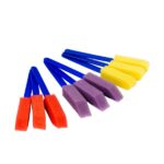 Jakar Sponge Dabber Pack Of 9 (1.5Cm) With Plastic Handles, 3 Assorted Shapes