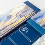 Rosa Gallery Artist Watercolour Paint Tin Landscape Set 21 x 2.5ml full pans