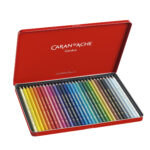 Caran d'Ache Supracolor 30 Water Soluble Colour Pencils in Metal Tin