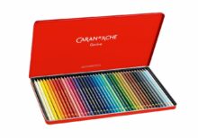 Caran d'Ache Pablo 40 Water Resistant Colour Pencils in Metal Tin
