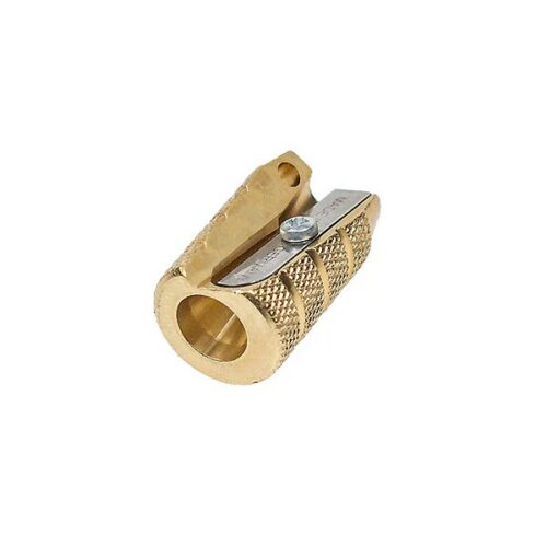 Jakar Pencil Sharpener, Single Hole (Brass) Bullet With Pinhole