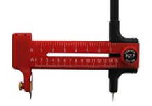 Jakar Compass Cutter, Cuts Circles From 1Cm-15Cm Diameter, (Spare Blade Ref 7365-B) Hanging Pack