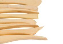 Jakar Modelling Tools, Wooden (6” / 15Cm) Set Of 10 Assorted Shapes