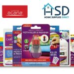Acana (6 Pack) Fabric Moth Killer Spray with Lavender (500ml) - Chemical-Free Moth Control